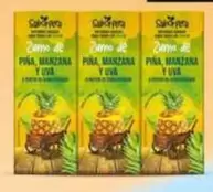 Dia Saborfera - Zumo De Piña, Manzana Y Uva 100%