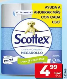 Scottex - Papel Higiénico Megarollo