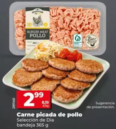 Seleccion De Dia - Carne Picada De Pollo