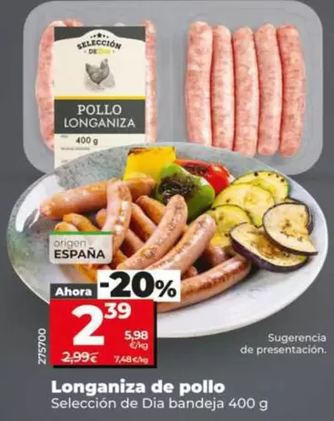 Seleccion De Dia - Longaniza De Pollo