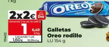 Lu - Galletas Oreo Rodillo