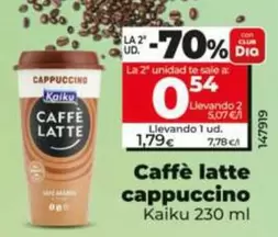 Kaiku - Caffè Latte Cappuccino 230 Ml