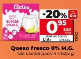 Dia Lactea - Queso Fresco 0% M.g. 
