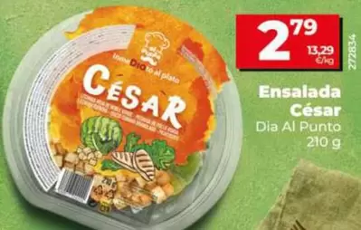 Dia Al Punto - Ensalada César 