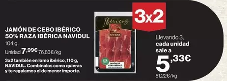 Navidul - Jamón De Cebo Ibérico 50% Raza Ibérica