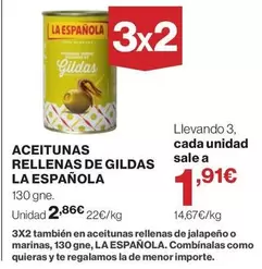 La Española - Aceitunas Rellenas De Glidas