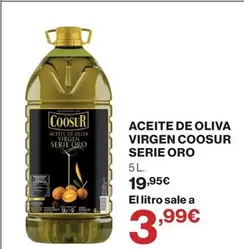 Coosur - Aceite De Oliva Virgen Serie Oro