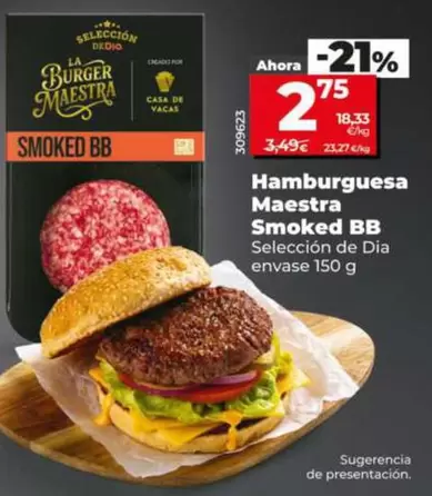 Seleccion De Dia - Hamburguesa Maestra Smoked Bb 