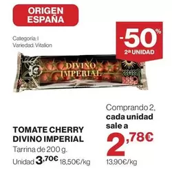 Divino Imperial - Tomate Cherry Origen España