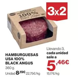 Hamburguesas Usa 100% Black Angus