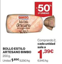 Bimbo - Bollo Estilo Artesano
