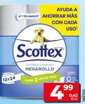 Scottex - Papel Higiénico Megarollo 