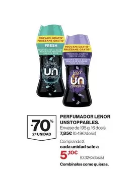 lenor - Perfumador Unstoppables