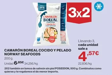 boreal - Camaron Boreal Cocido Y Pelado