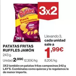 El Jamón - Patatas Fritas Ruffles Jamón