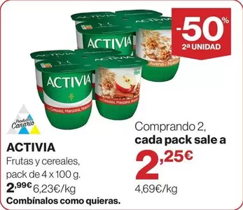 Danone - Activia Frutas Y Cereales