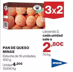 Hipercor - Pan De Queso Minas
