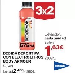 Hipercor - Bebida Deportiva Con Electrolitos Body