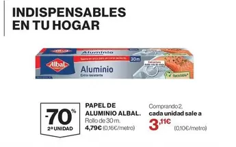 Albal - Papel De Aluminio
