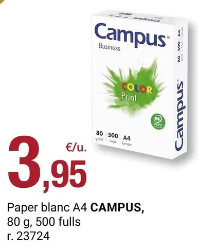 Campus - Paper Blanc A4