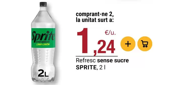 Sprite - Refresc Sense Sucre