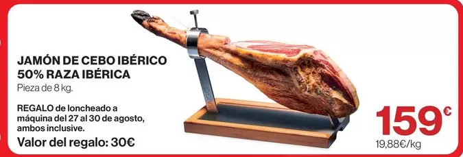 Valor - Jamón De Cebo Ibérico 50% Raza Ibérica