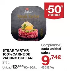 Steak Tartar 100% Carne De Vacuno