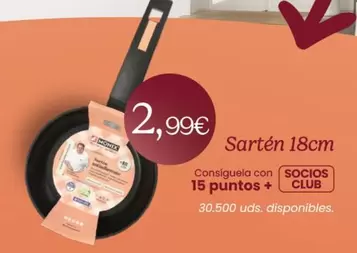 Monix - Sartén 18cm 15 Puntos +