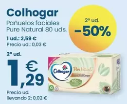 Colhogar - Panuelos Faciales Pure Natural