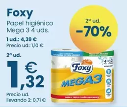 Foxy - Papel Higienico