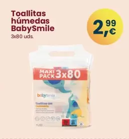 BabySmile - Toallitas Húmedas