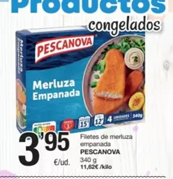 Pescanova - Filetes De Merluza Empanada