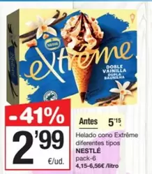Nestlé - Helado Cono Extreme