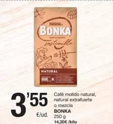 Nestlé - Cafe Molido Natural Natural Extrafuerte Bonka