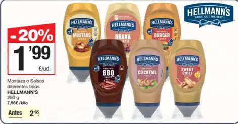 Hellmann's - Mostaza O Salsas