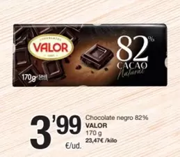 Valor - Chocolate Negro 82%