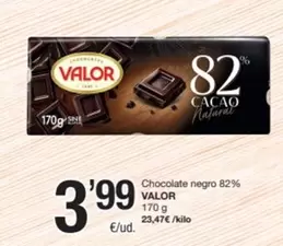 Valor - Chocolate Negro 82%