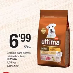 Última - Comida Para Perros Mini Sabor Buey