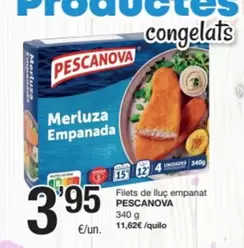 Pescanova - Filets De Lluç Empanat