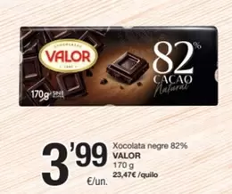 Valor - Xocolata Negre 82%