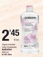 Babaria - Aigua Micelar Rosa Mosqueta