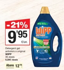 WiPP Express - Detergent Gel Antiolors O Original