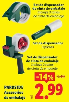 Parkside - Accesorios De Embalaje