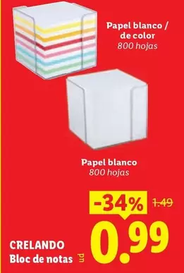 Crelando - Bloc De Notas