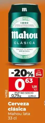 Mahou - Cerveza Clásica