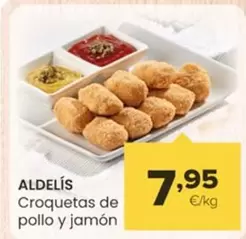 Croquetas de pollo y jamón