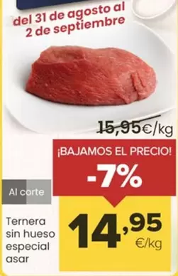 Ternera Sin Hueso Especial