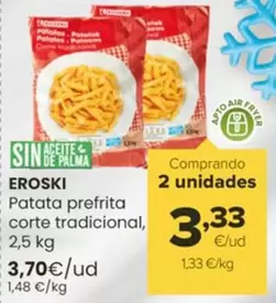 eroski - Patata Prefrita Corte Tradicional