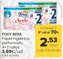 Foxy - Seda Papel Higienico Perfumado