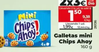 Chips Ahoy - Galletas Mini